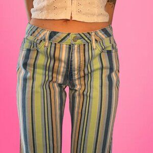 Gap y2k vintage cropped capri preppy